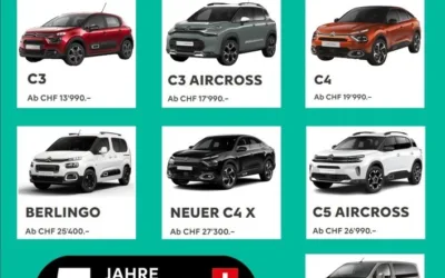 Citroën senkt die Preise, jetzt zuschlagen inkl. 5 Jahre Garantie