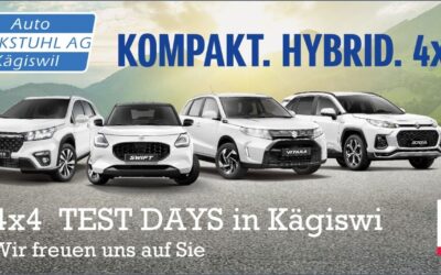 4×4 Suzuki Test Days in Kägiswil